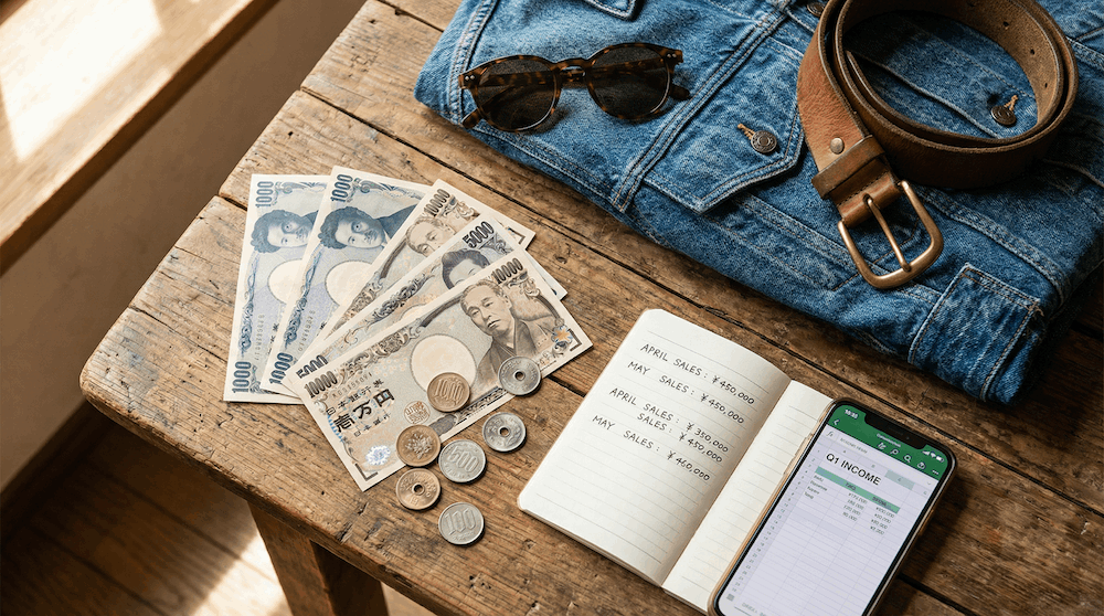 古着屋の年収ぶっちゃけます。月商別のリアルな手取り額と生活レベルを大公開