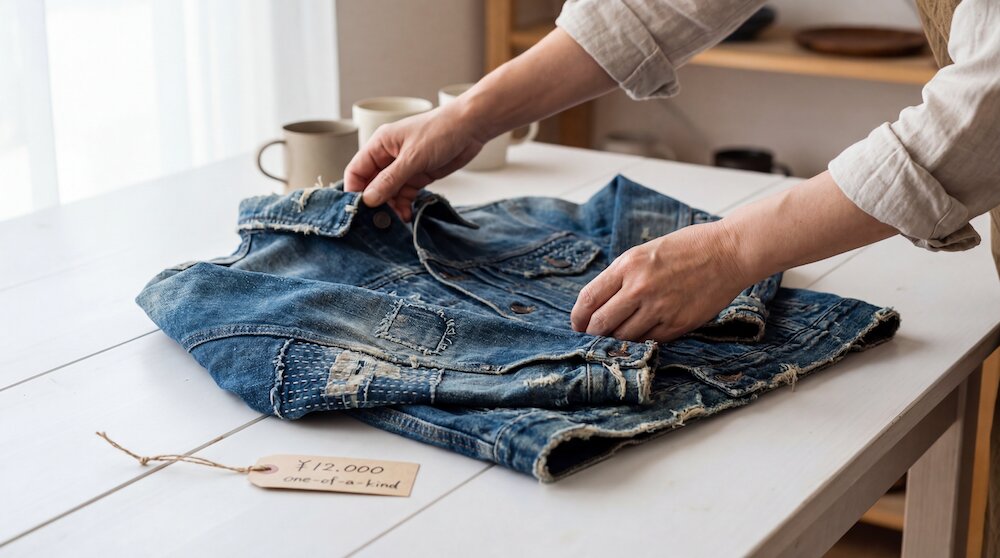 アパレルECで売上を伸ばす商品ページの作り方：古着特有の「一点物」訴求のコツ